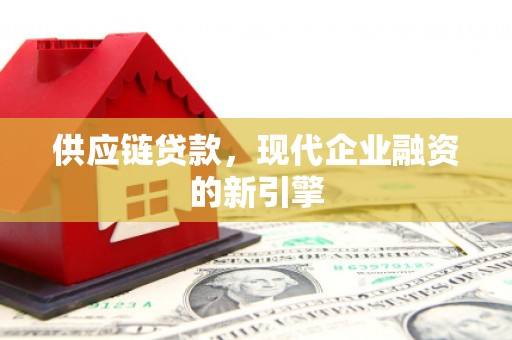 雨花台供应链贷款，现代企业融资的新引擎