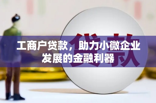 雨花台工商户贷款，助力小微企业发展的金融利器