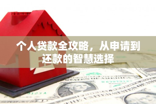 雨花台个人贷款全攻略，从申请到还款的智慧选择