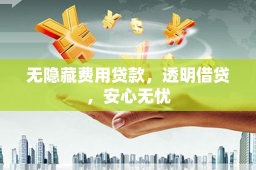 雨花台无隐藏费用贷款，透明借贷，安心无忧