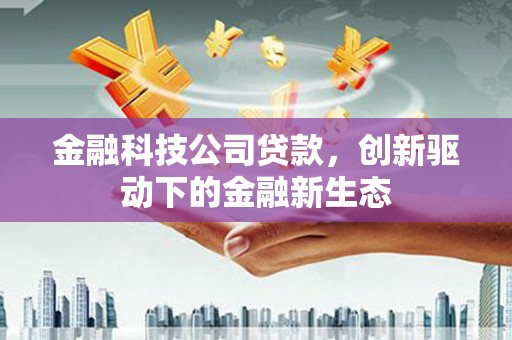 雨花台金融科技公司贷款，创新驱动下的金融新生态