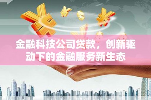 雨花台金融科技公司贷款，创新驱动下的金融服务新生态