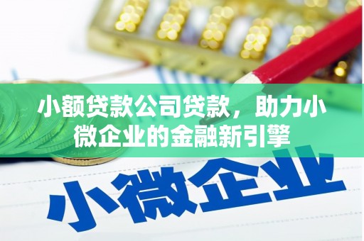雨花台小额贷款公司贷款，助力小微企业的金融新引擎