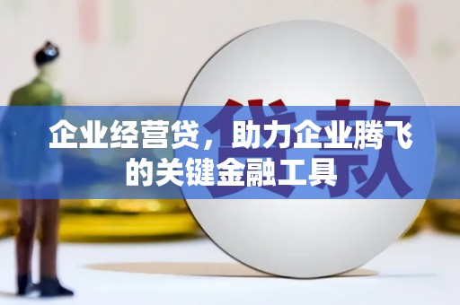 雨花台企业经营贷，助力企业腾飞的关键金融工具