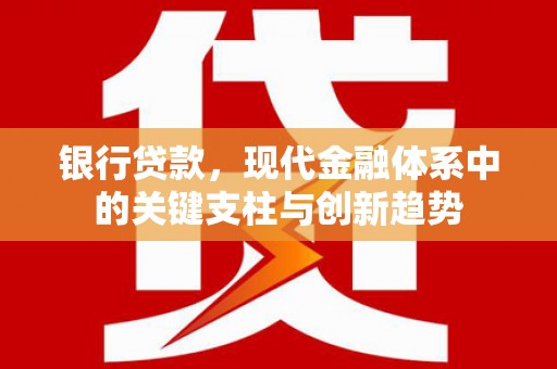 雨花台银行贷款，现代金融体系中的关键支柱与创新趋势