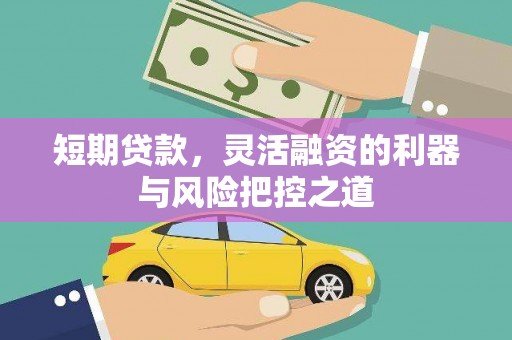 雨花台短期贷款，灵活融资的利器与风险把控之道