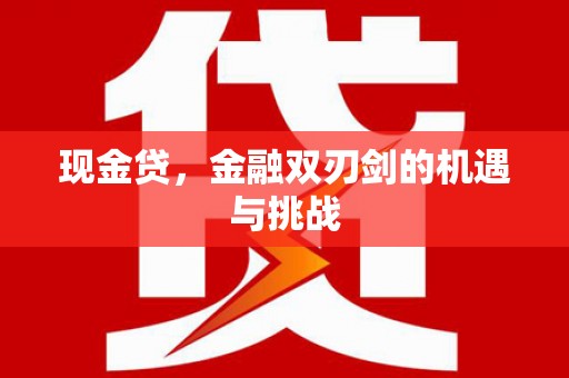 雨花台现金贷，金融双刃剑的机遇与挑战