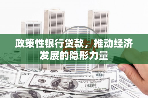 雨花台政策性银行贷款，推动经济发展的隐形力量