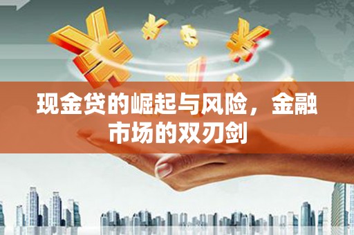 雨花台现金贷的崛起与风险，金融市场的双刃剑