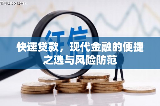 雨花台快速贷款，现代金融的便捷之选与风险防范