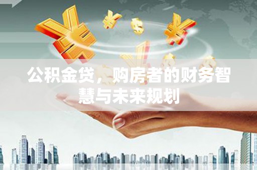 雨花台公积金贷，购房者的财务智慧与未来规划