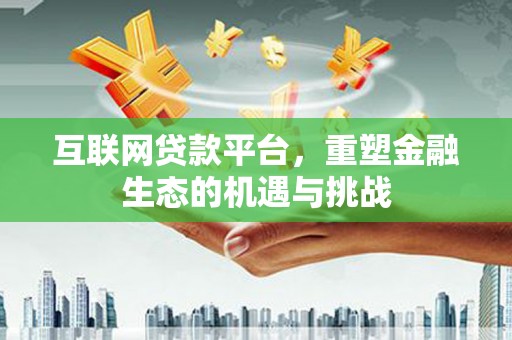 雨花台互联网贷款平台，重塑金融生态的机遇与挑战