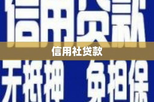雨花台信用社贷款