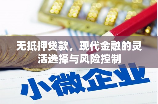 雨花台无抵押贷款，现代金融的灵活选择与风险控制
