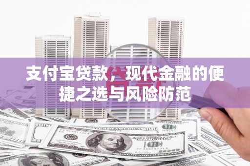 雨花台支付宝贷款，现代金融的便捷之选与风险防范
