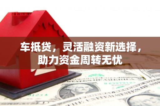 雨花台车抵贷，灵活融资新选择，助力资金周转无忧