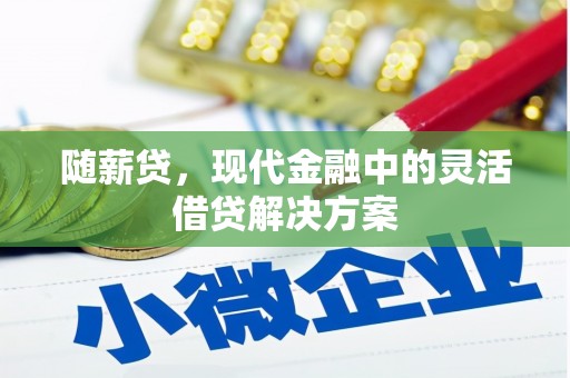 雨花台随薪贷，现代金融中的灵活借贷解决方案