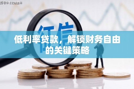 雨花台低利率贷款，解锁财务自由的关键策略