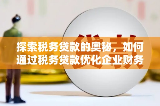 雨花台探索税务贷款的奥秘，如何通过税务贷款优化企业财务