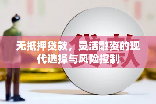 雨花台无抵押贷款，灵活融资的现代选择与风险控制
