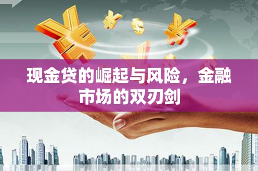 雨花台现金贷的崛起与风险，金融市场的双刃剑