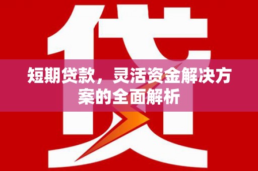 雨花台短期贷款，灵活资金解决方案的全面解析