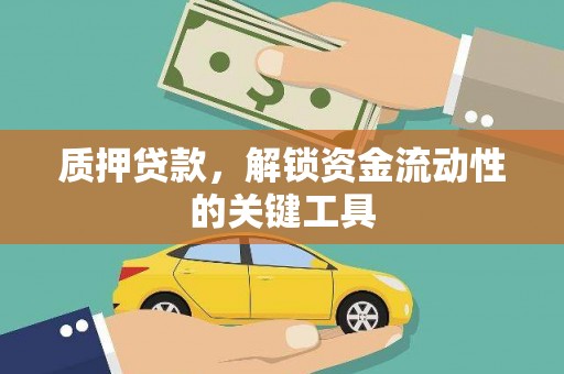雨花台质押贷款，解锁资金流动性的关键工具