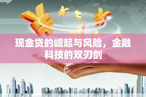 雨花台现金贷的崛起与风险，金融科技的双刃剑