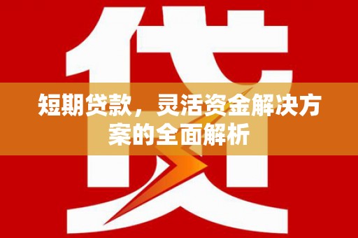 雨花台短期贷款，灵活资金解决方案的全面解析
