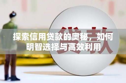 雨花台探索信用贷款的奥秘，如何明智选择与高效利用