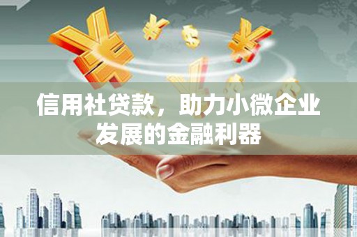 雨花台信用社贷款，助力小微企业发展的金融利器