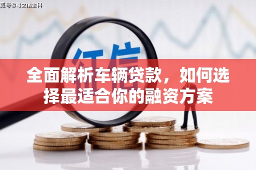 雨花台全面解析车辆贷款，如何选择最适合你的融资方案