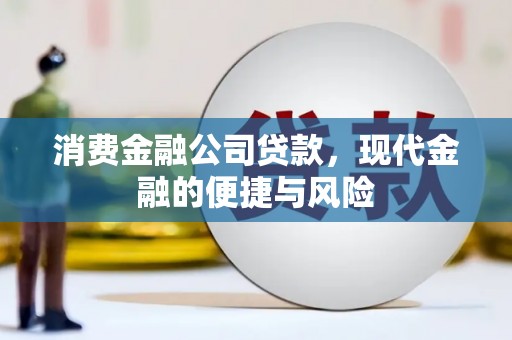 雨花台消费金融公司贷款，现代金融的便捷与风险
