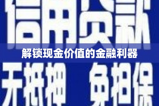 雨花台解锁现金价值的金融利器