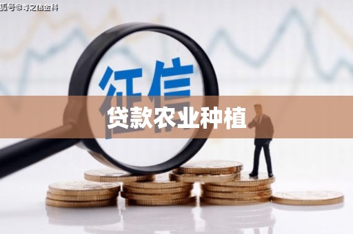 雨花台贷款农业种植
